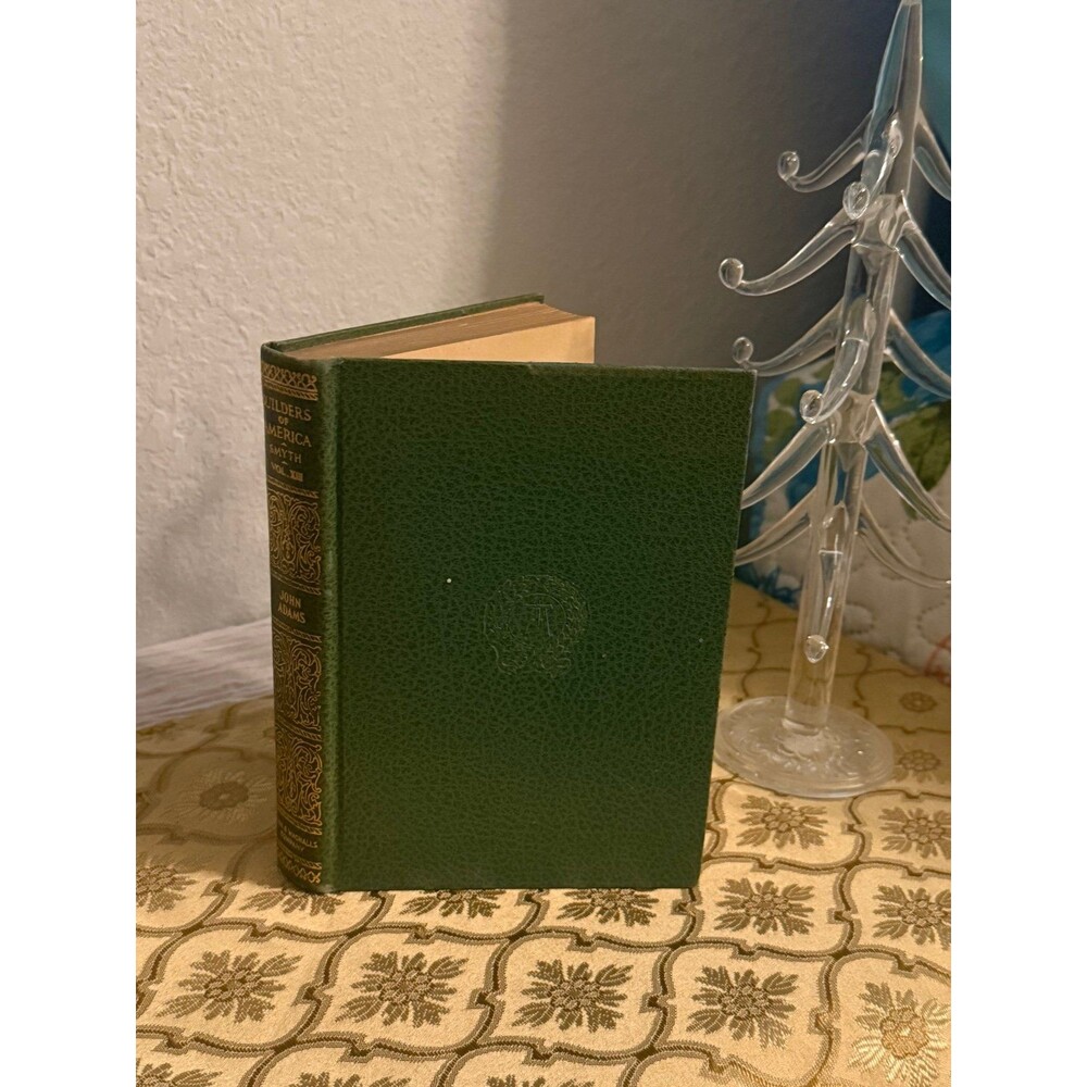 1931 John Adams Builders of America Clifford Smyth Vintage Hardcover Book Decor